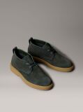 Green Suede Airfit® Cushioned Desert Boots  Men
