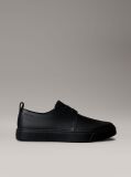Black Leather Hybrid Derby Shoes  Men