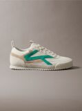 White CK KAY - Suede Runner Trainers  Men