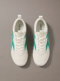 White CK KAY - Suede Runner Trainers  Men