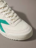 White CK KAY - Suede Runner Trainers  Men