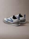 White CK KAY - Suede Runner Trainers  Men