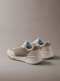 Brown Suede Chunky Dad Sneakers  Men