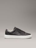 Black Leather Trainers  Women