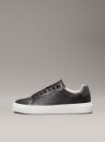 Black Leather Trainers  Women