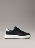 Μαύρο Δερμάτινα Sneakers  Γυναίκα