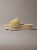 Beige Ebeth - Platform Espadrille Sliders  Women