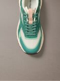 Green Knit Mesh Runner Trainers  Women