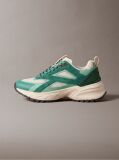Green Knit Mesh Runner Trainers  Women