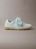 Blue Suede Organza Runner Trainers  Women