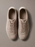 Beige Suede Hybrid Ballet Sneakers  Women