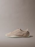 Beige Suede Hybrid Ballet Sneakers  Women