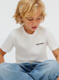 Λευκό Βαμβακερό T-shirt  Αγόρι