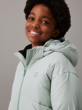 Green Puffer Jacket  Girls