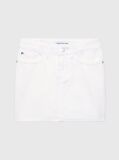 White Denim Mini Skirt  Girls