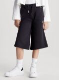 Black CK Logo Culotte Sweatpants  Girls