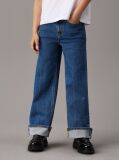 Denim High Rise Relaxed Jeans  Girls