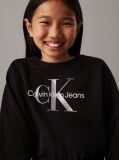 Black Logo Sweatshirt Dress  Girls