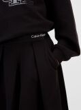 Black Flared Punto Milano Skirt  Girls