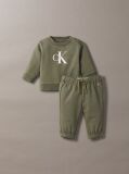 Green Newborn Logo Tracksuit  Newborn