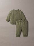 Green Newborn Logo Tracksuit  Newborn