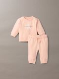 Pink Newborn Logo Tracksuit  Newborn