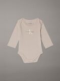 Grey Newborn Logo Bodysuit  Newborn