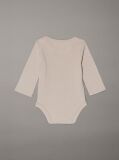 Grey Newborn Logo Bodysuit  Newborn