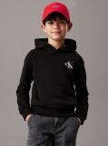 Μαύρο Unisex Βαμβακερό Hoodie  Παιδικό Unisex