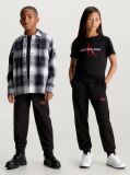Black Unisex Relaxed Joggers  Kids Unisex