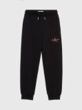 Black Unisex Relaxed Joggers  Kids Unisex