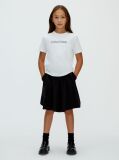 Λευκό Παιδικό T-shirt Με Λογότυπο  Παιδικό Unisex