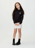 Μαύρο Παιδικό Unisex Hoodie Με Άνετη Γραμμή  Παιδικό Unisex