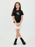 Μαύρο Παιδικό T-shirt Με Λογότυπο  Παιδικό Unisex