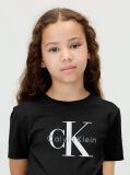 Μαύρο Παιδικό T-shirt Με Λογότυπο  Παιδικό Unisex