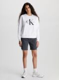 White Monogram Sweatshirt  Women