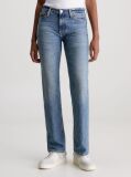 Denim Τζιν Με Χαμηλή Μέση Σε Ίσια Γραμμή  Γυναίκα