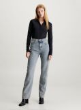 Denim Ψηλόμεσο Τζιν Σε Ίσια Γραμμή  Γυναίκα