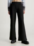 Black Relaxed Cotton Terry Joggers  Women