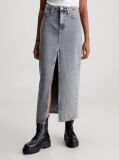 Denim Denim Maxi Skirt  Women