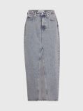Denim Denim Maxi Skirt  Women