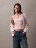 Ροζ Slim Cami Τοπ Με Μονόγραμμα  Γυναίκα