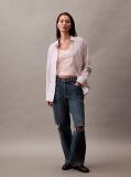 Ροζ Slim Cami Τοπ Με Μονόγραμμα  Γυναίκα