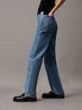 Denim High Rise Straight Carpenter Jeans  Women
