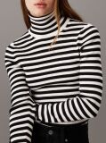 Multi Slim Ribbed Roll Neck Jumper  Women