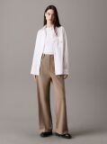 Grey Milano Jersey Wide Leg Trousers  Women
