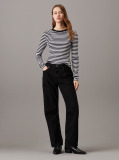 Multi Slim Ribbed Long Sleeve Top  Women