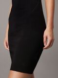 Black Stretch Knit Bodycon Dress  Women