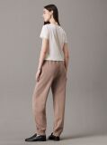 Grey Washed Cotton Terry Joggers  Women