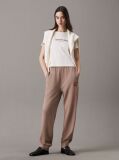 Grey Washed Cotton Terry Joggers  Women